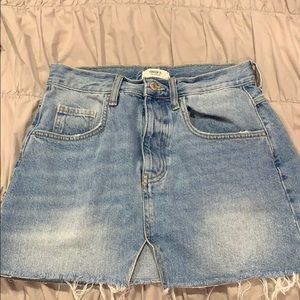 Jean skirt